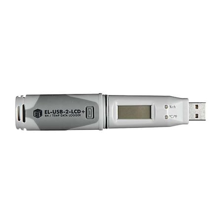 Data Logger, High Accuracy MPN:EL-USB-2-LCD+