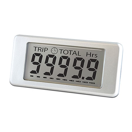 LCD Elapsed Hour Meter, LCD, Spalshproof MPN:EMC 1500