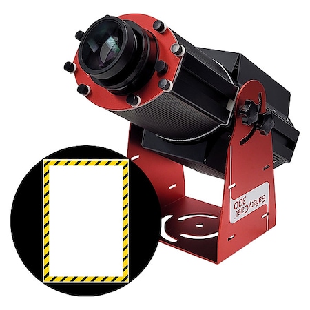 Fixed Image Projector, Hazard Box, 9 in W, 34 in H, Wall/Ceiling MPN:HSV3F118X