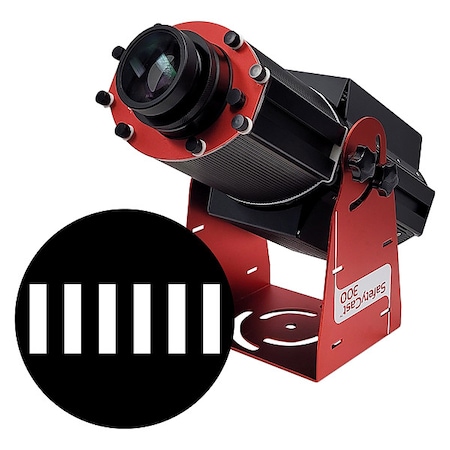 Fixed Image Projector, White & Blank Zebra Cross, 9 in W, 34 in H, Wall/Ceiling MPN:HSV3H141X