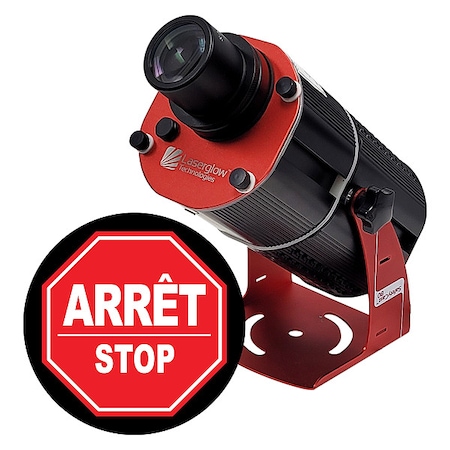 Fixed Image Projector, ArrÃªt / Stop, 6 in W, 18 in H, Wall/Ceiling MPN:HSV8F099X