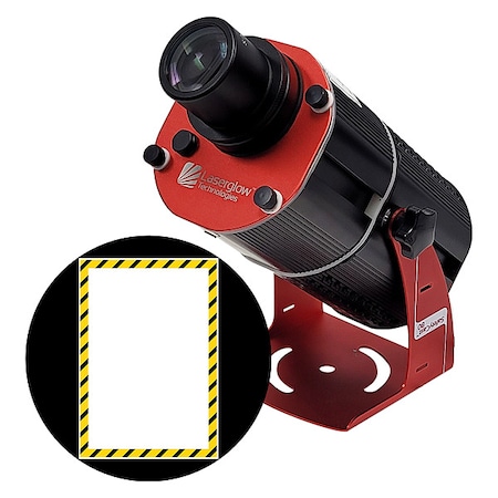 Fixed Image Projector, Hazard Box, 6 in W, 18 in H, Wall/Ceiling MPN:HSV8F117X