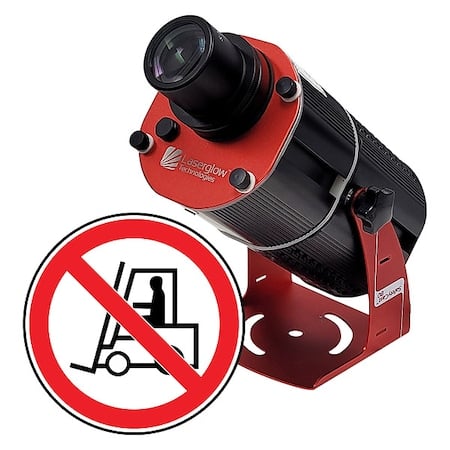 Fixed Image Projector, No Forklift, 6 in W, 18 in H, Wall/Ceiling MPN:HSV8F213X