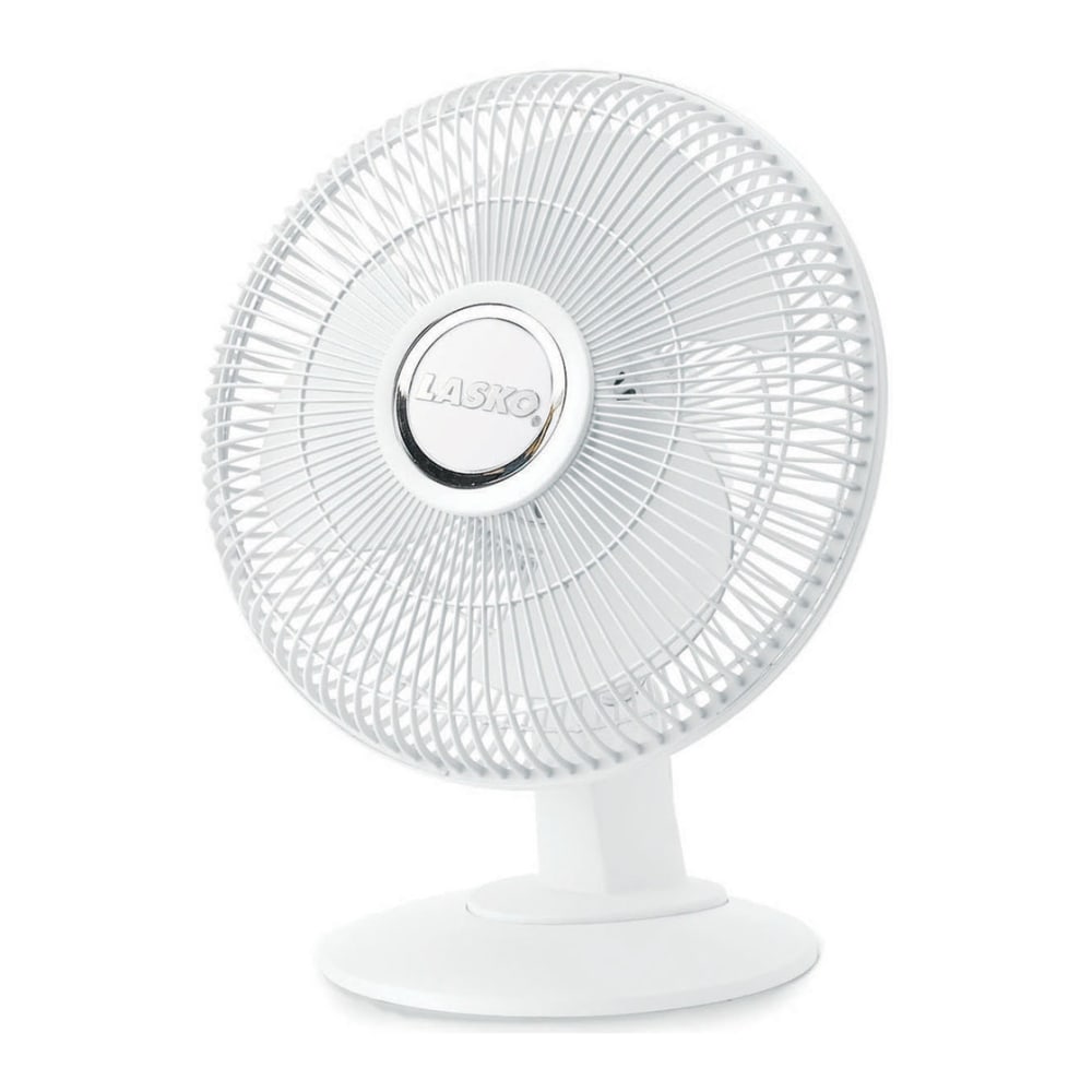 Lasko 2012 Table Fan - 305mm Diameter - 3 Speed - Oscillating, Adjustable Tilt Head - White MPN:2012