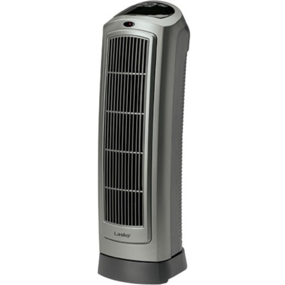 Lasko 1500 Watts Electric Ceramic Oscillating Tower Heater, 2 Heat Settings, 23inH x 7.25inW x 8.5inD MPN:5538