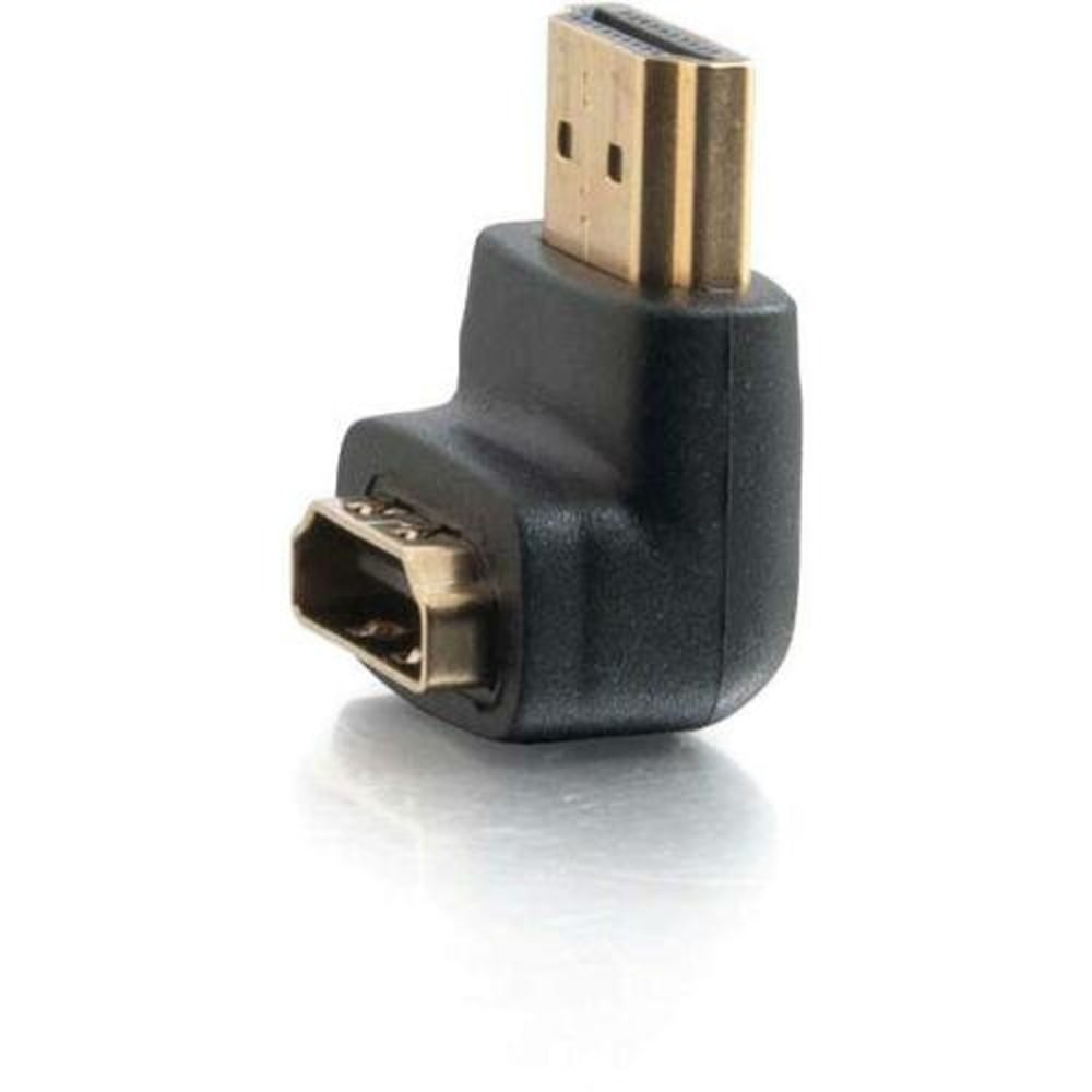 C2G HDMI to HDMI Adapter, 90 deg. Down, Male to Female, 40999 MPN:40999