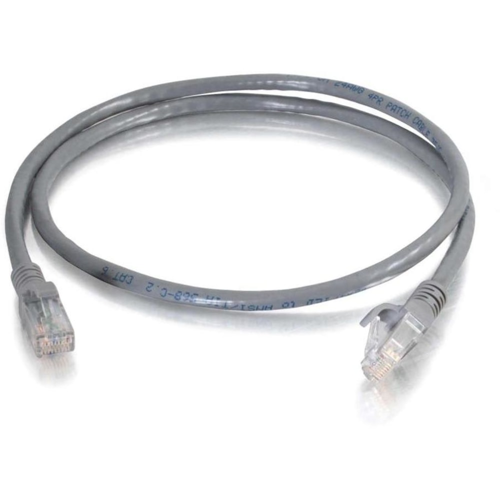C2G 75ft Cat6 Snagless UTP Unshielded Ethernet Network Patch Cable (TAA) - Gray - Patch cable - TAA Compliant - 10310 MPN:10310