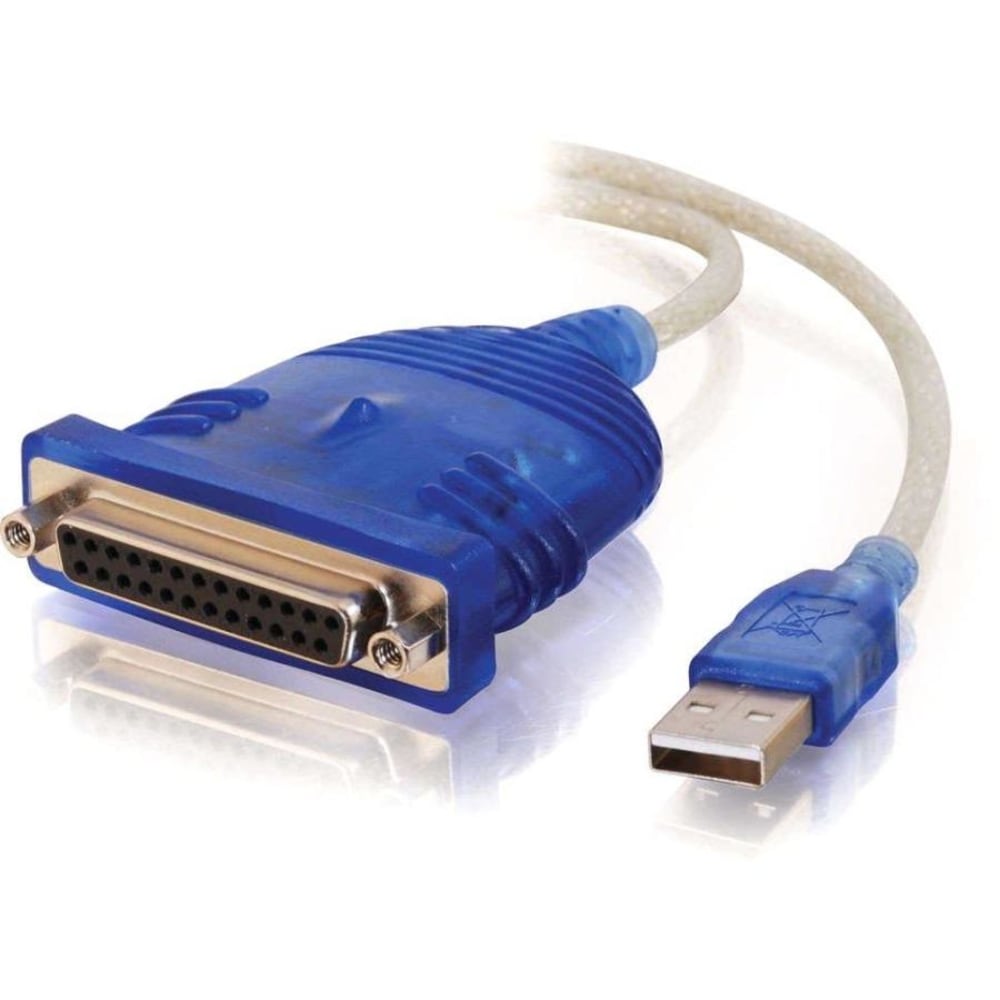 C2G 6ft USB to DB25 Parallel Printer Adapter Cable - RJ-45, 110-punchdown MPN:16899