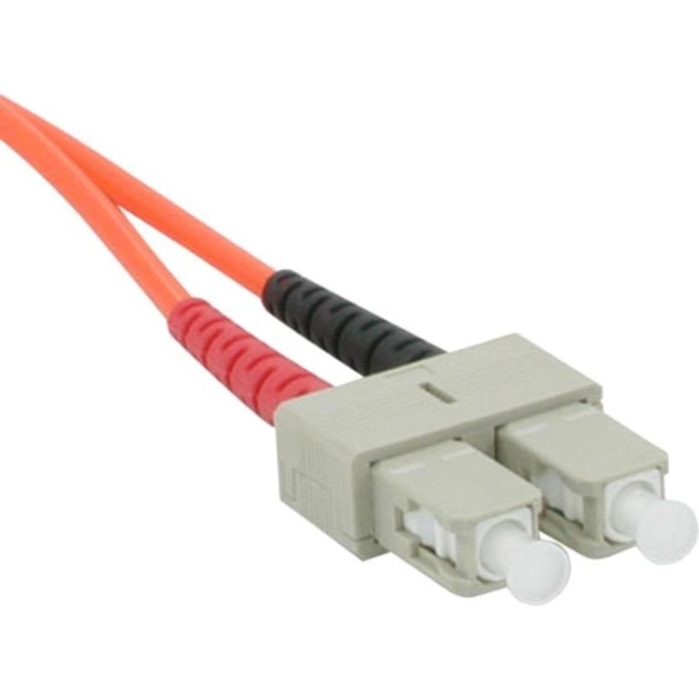 C2G-8m SC-SC 62.5/125 OM1 Duplex Multimode PVC Fiber Optic Cable - Orange - Fiber Optic - 21590 MPN:21590