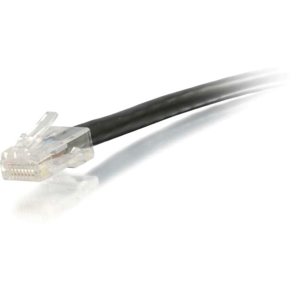 C2G-7ft Cat5e Non-Booted Unshielded (UTP) Network Patch Cable - Black - Category 5e for Network Device - RJ-45 Male - RJ-45 Male - 7ft - Black MPN:22689