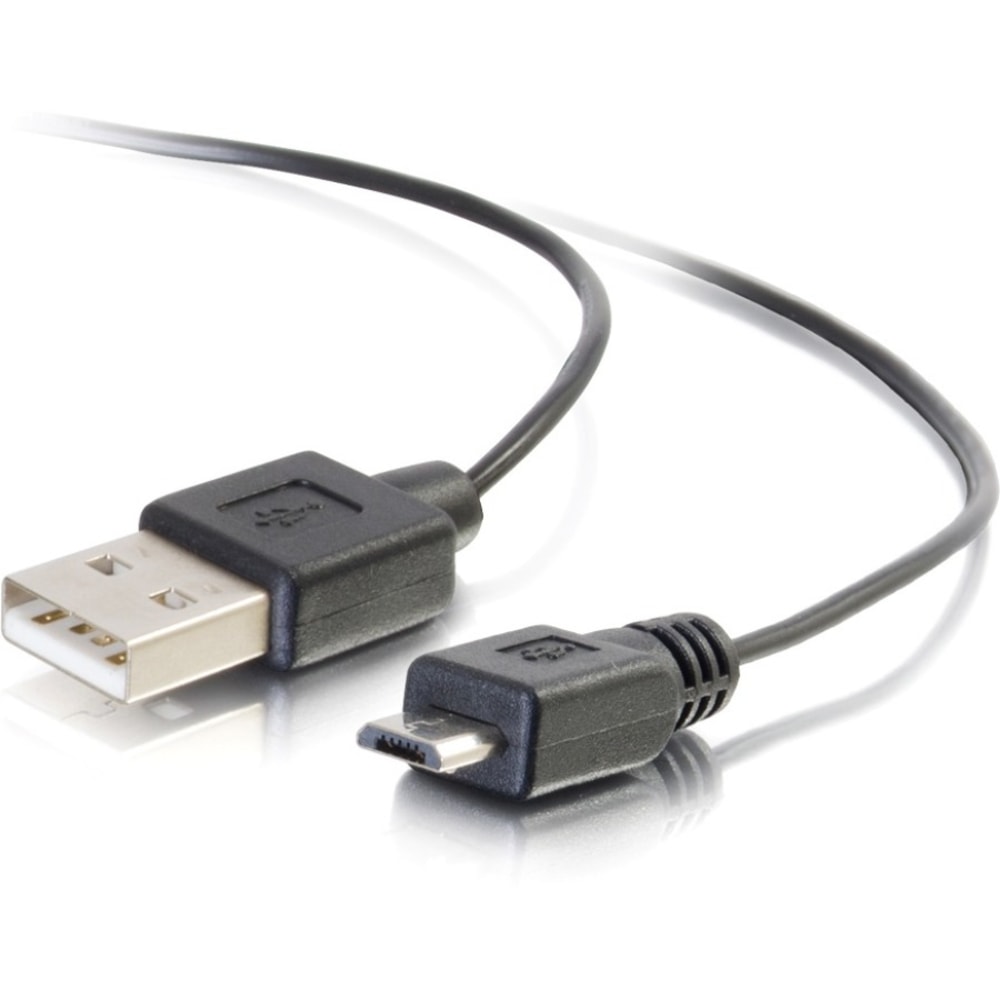 C2G 18 inch USB Charging Cable - USB A to USB Micro B - Phone Charging Cable - USB - 27053 MPN:27053