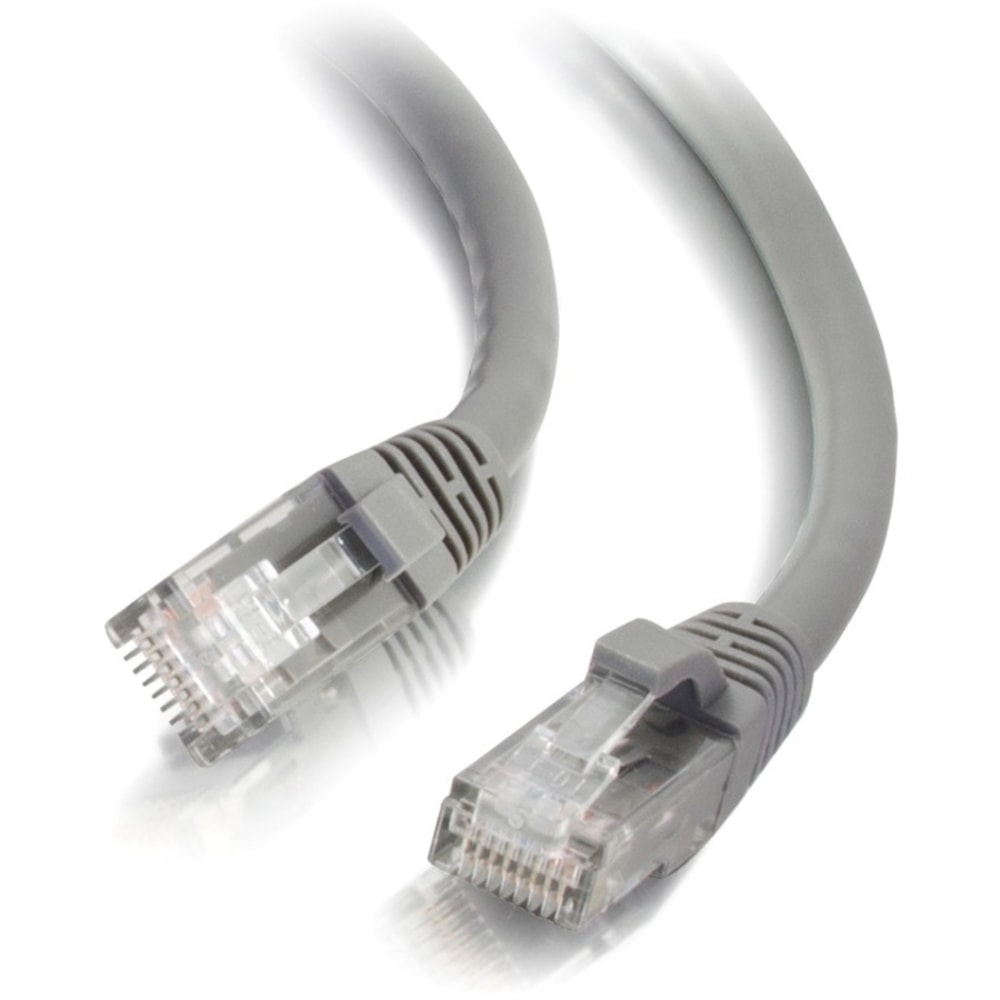 C2G 7ft Cat6 Ethernet Cable - Snagless Unshielded (UTP) - Gray - Category 6 for Network Device - RJ-45 Male - RJ-45 Male - 7ft - Gray MPN:27132