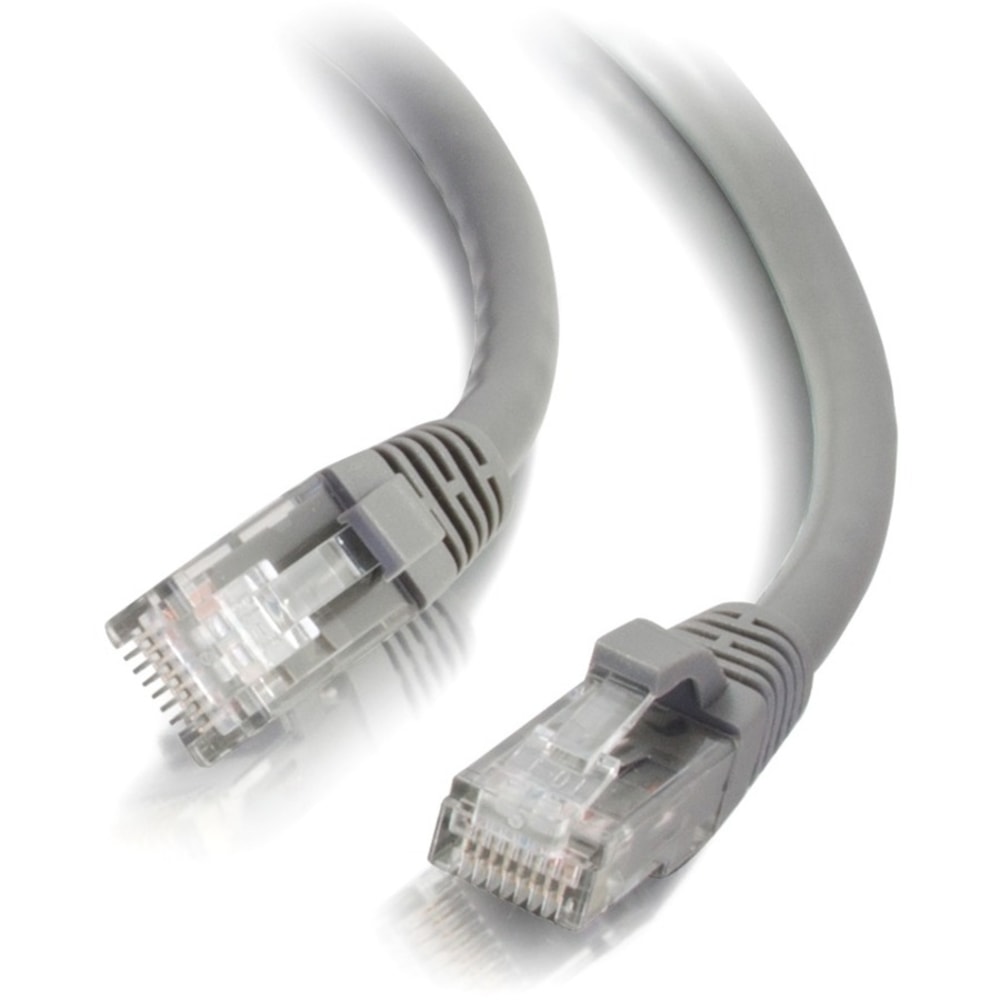 C2G 10ft Cat6 Snagless Unshielded UTP Ethernet Network Patch Cable (RJ45 M/M), Gray, Standard RJ45 Connectors, 5600pf/100m - Category 6 - 27133 MPN:27133
