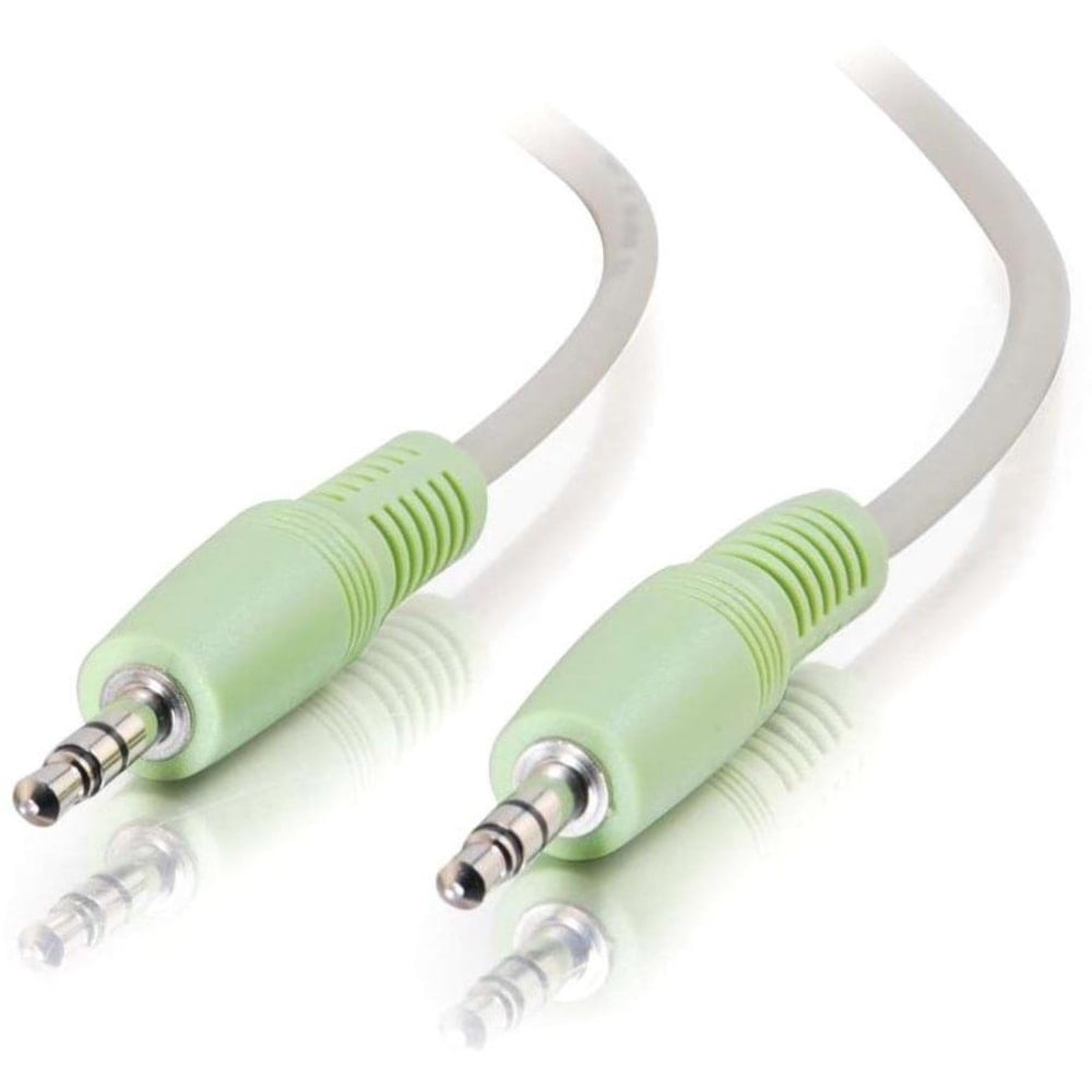 C2G 6ft 3.5mm M/M Stereo Audio Cable (PC-99 Color-Coded), 27411 MPN:27411