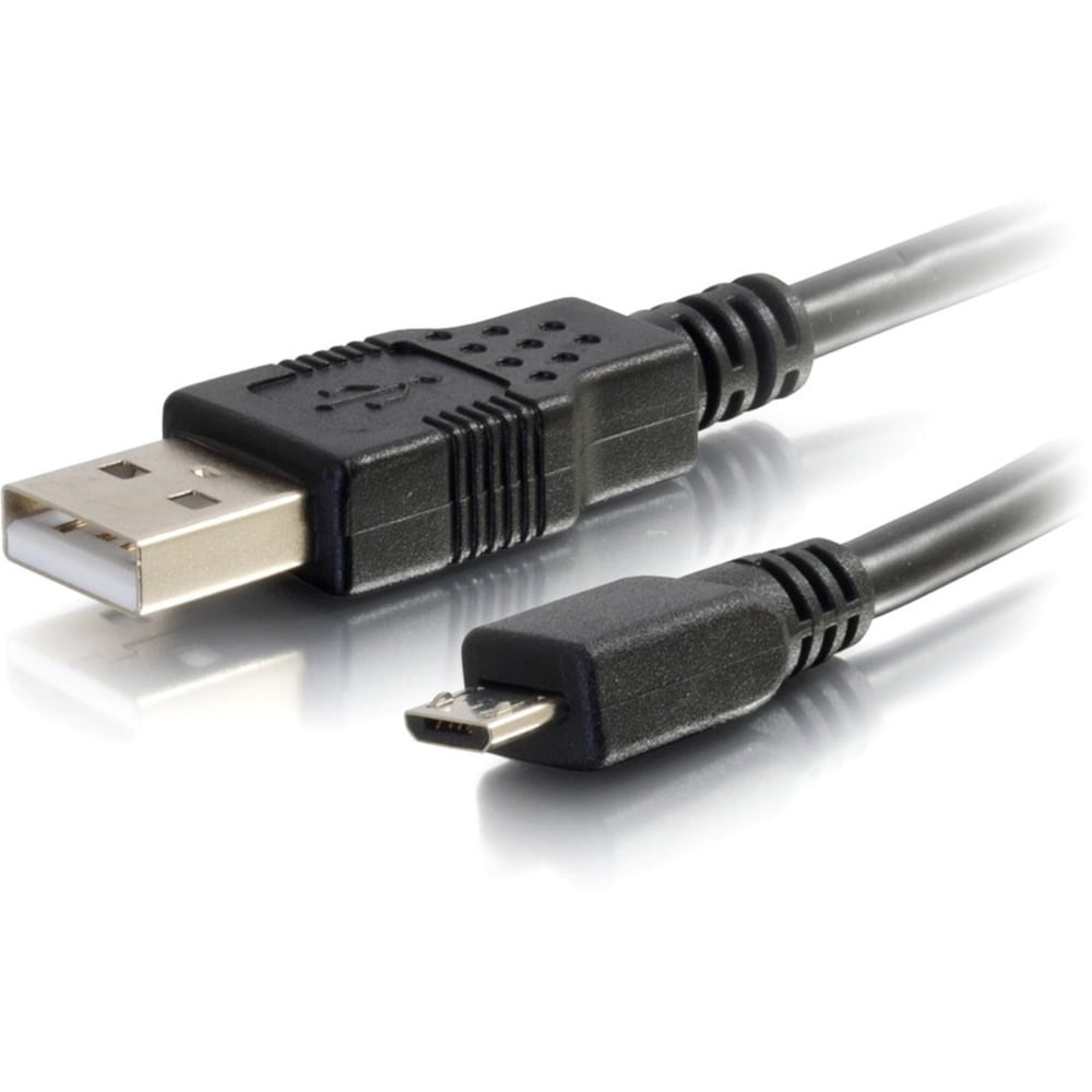 C2G 1ft USB Cable - USB Cable - USB A to USB Micro B - M/M - HDMI/USB - 27423 MPN:27423