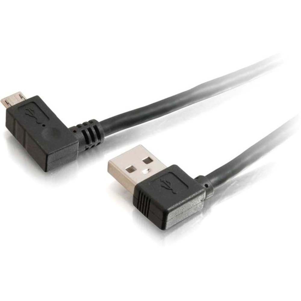 C2G 5m USB A to Micro-USB B Cable with Right Angeled Connectors-USB 2.0 16ft - USB - 28116 MPN:28116