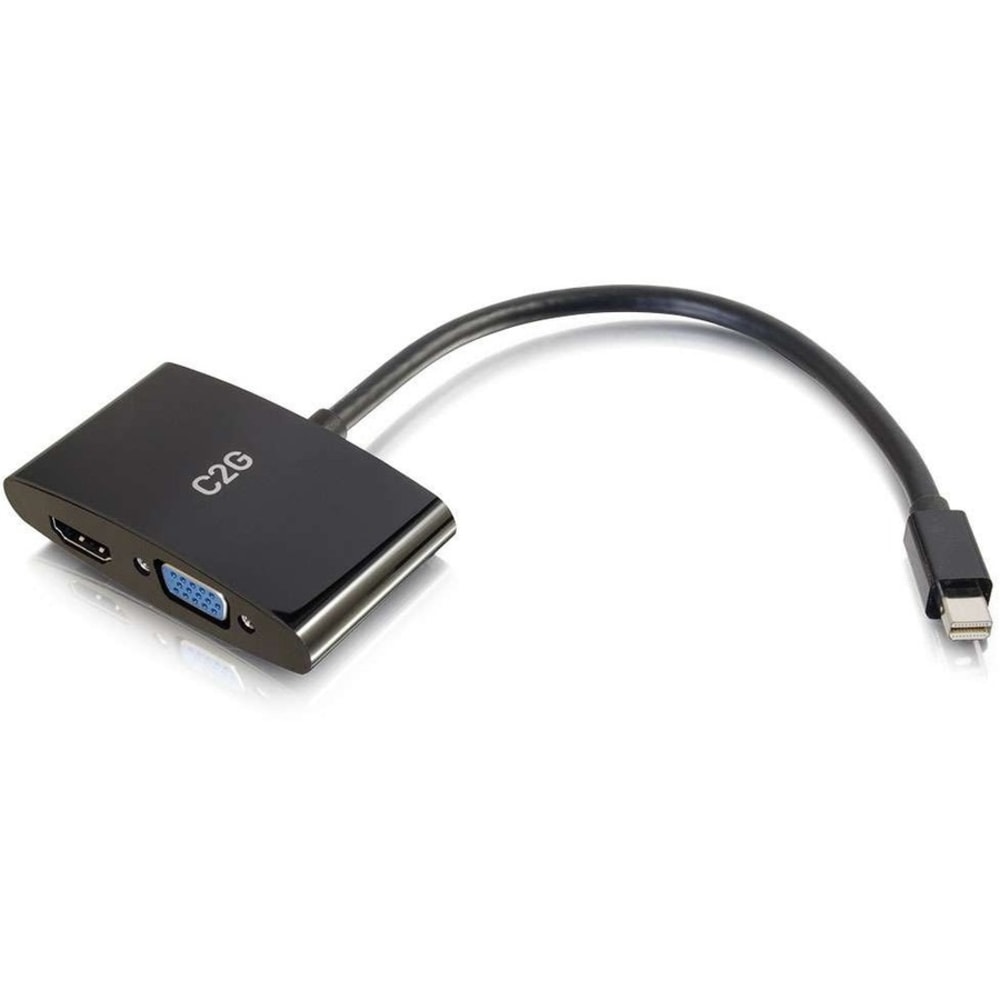 C2G Mini DisplayPort To HDMI or VGA Adapter Converter MPN:28271