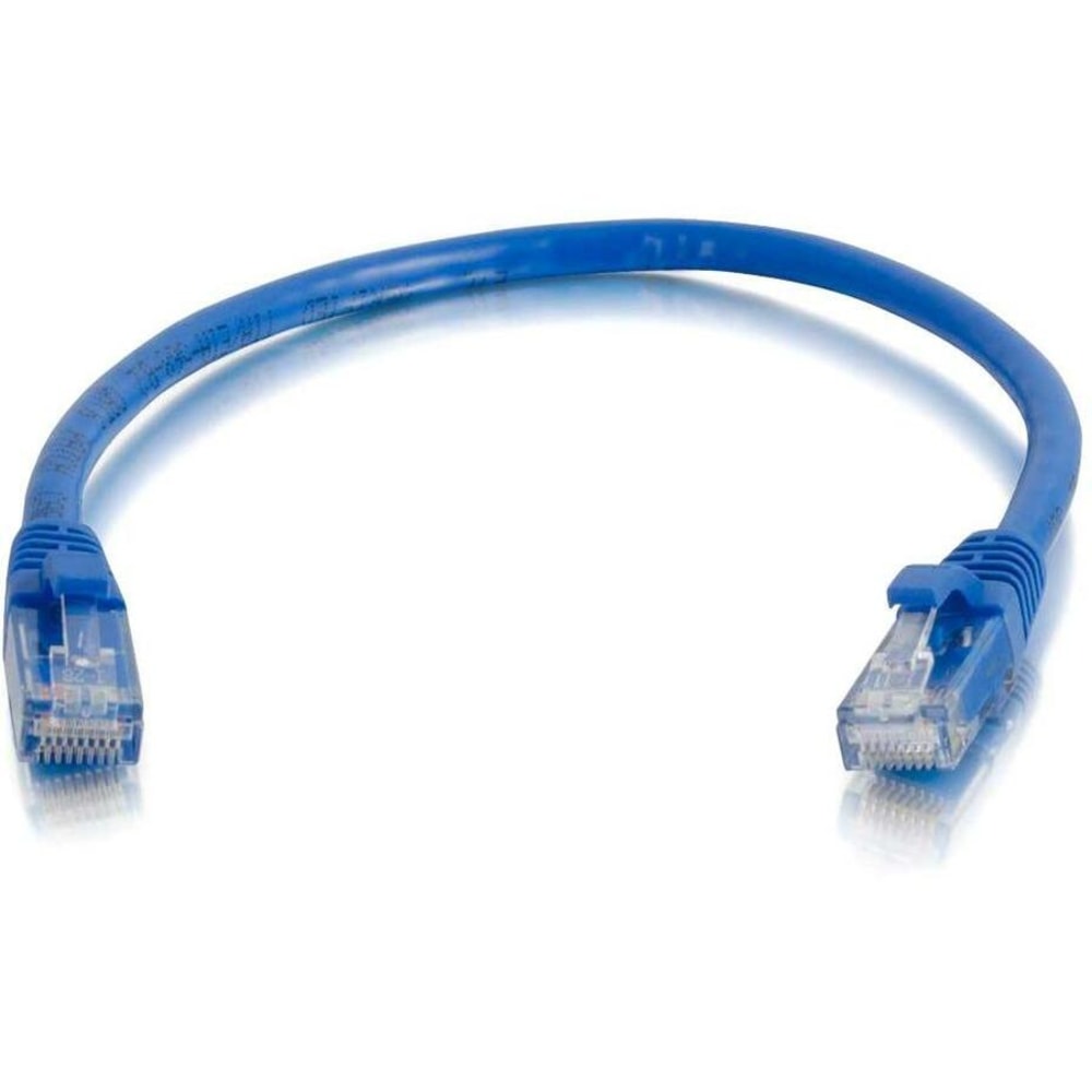 C2G-3ft Cat6 Snagless Unshielded (UTP) Network Patch Cable (25pk) - Blue - Category 6 for Network Device - RJ-45 Male - RJ-45 Male - 3ft - Blue MPN:29002