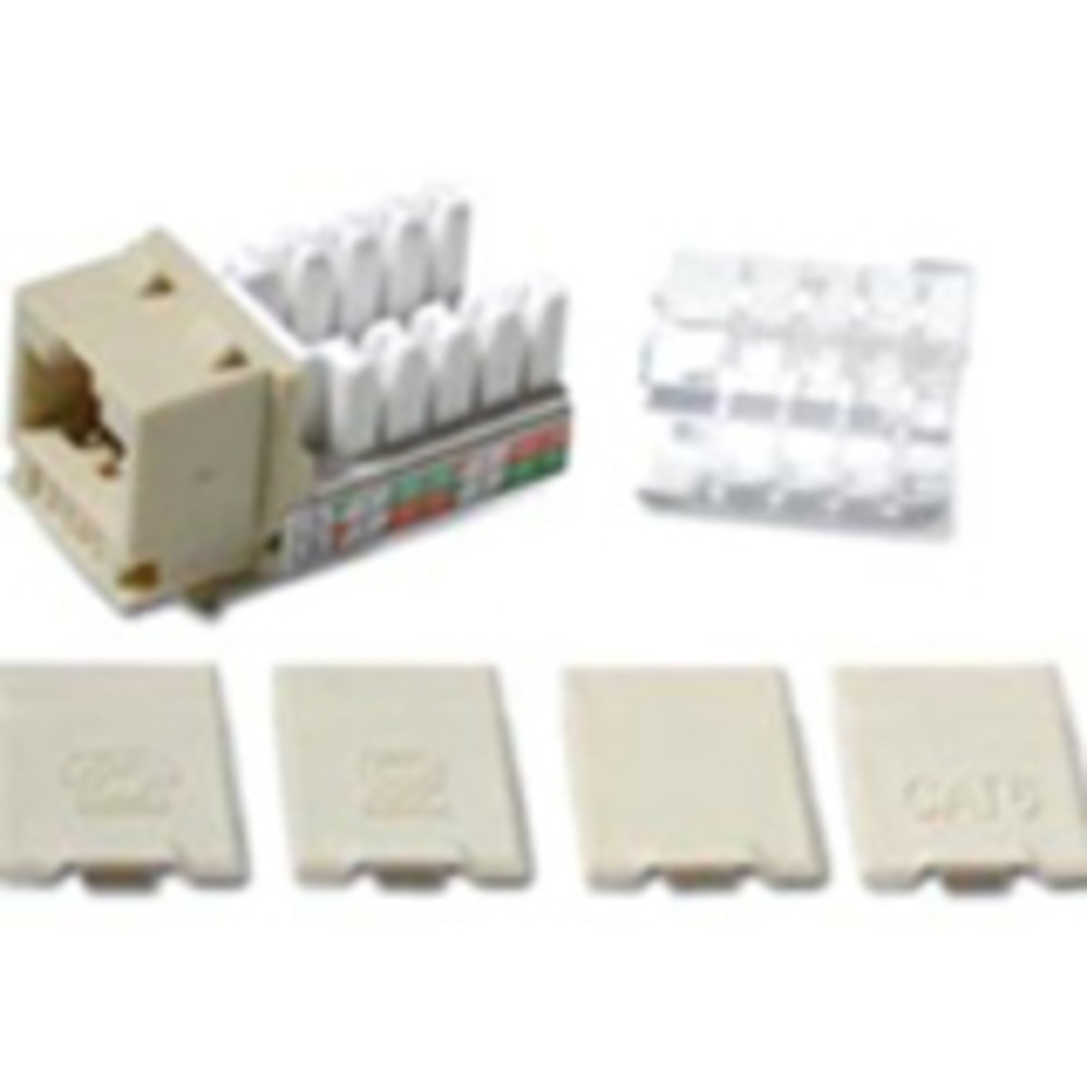 C2G Cat6 RJ45 UTP Keystone Jack - Ivory - 3.20 oz MPN:29310