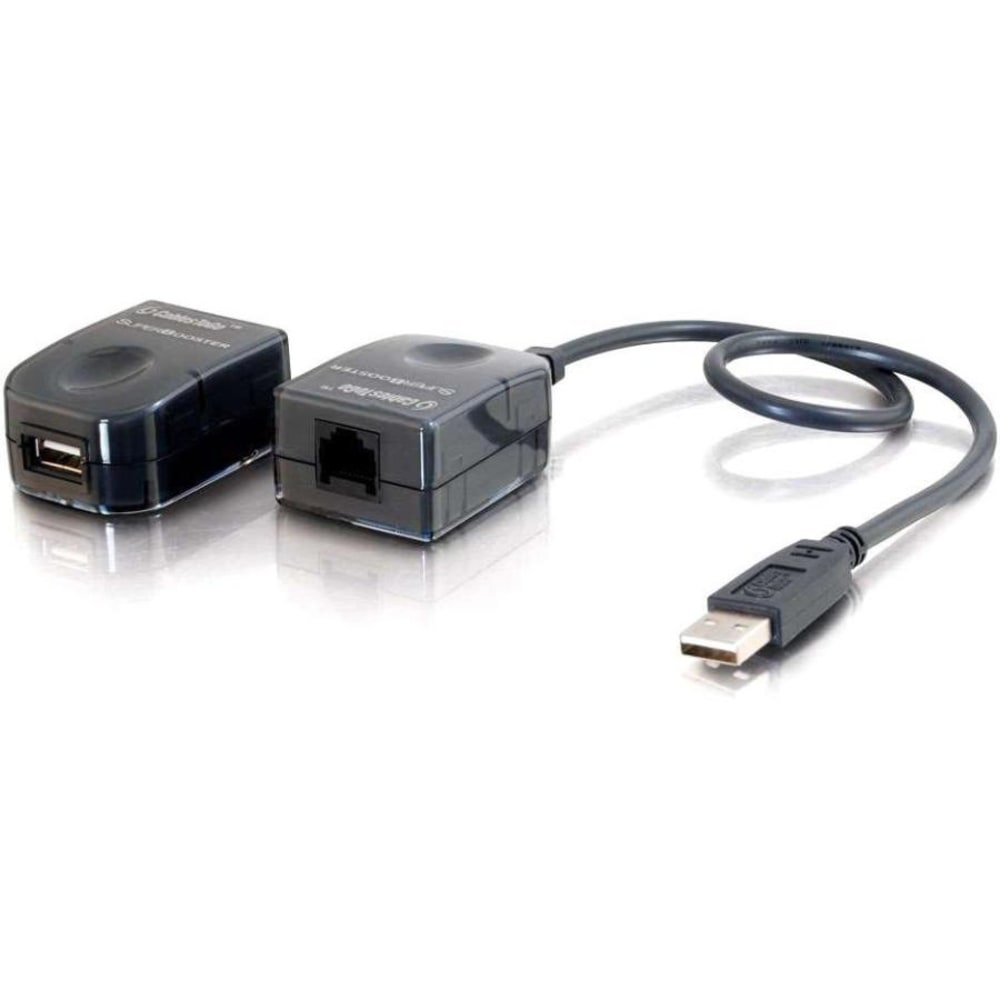 C2G USB Over Cat5 Superbooster Extender Kit - Charcoal MPN:29341
