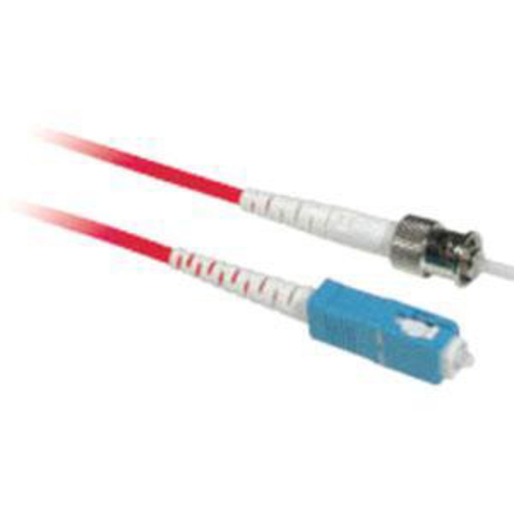 C2G-2m SC-ST 9/125 OS1 Simplex Singlemode PVC Fiber Optic Cable - Red - 2m SC-ST 9/125 Simplex Single Mode OS2 Fiber Cable - Red - 6ft MPN:33396