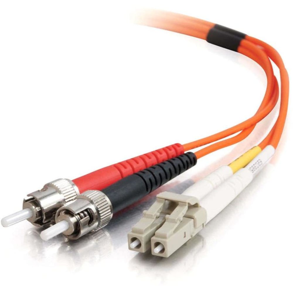 C2G LC-ST 62.5/125 OM1 Duplex Multimode PVC Fiber Optic Cable (LSZH) - Patch cable - ST multi-mode (M) to LC mult - 36443 MPN:36443