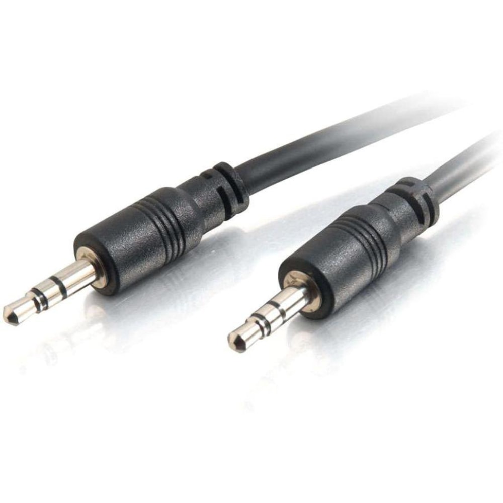C2G 15ft CMG-Rated 3.5mm Stereo Audio Cable With Low Profile Connectors - 15 ft Audio Cable - First End: Min - 40106 MPN:40106