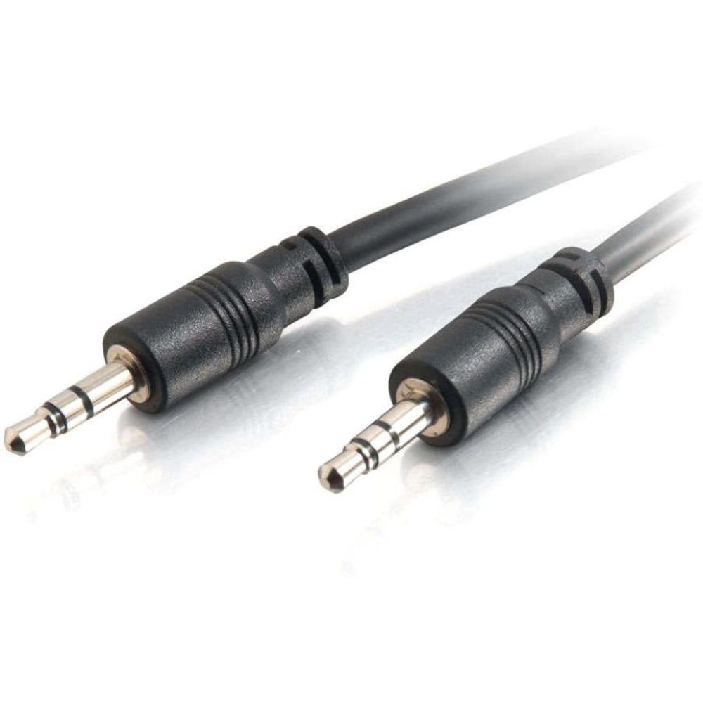 C2G 35ft CMG-Rated 3.5mm Stereo Audio Cable With Low Profile Connectors - 35 ft Audio Cable - First End: Min - 40108 MPN:40108
