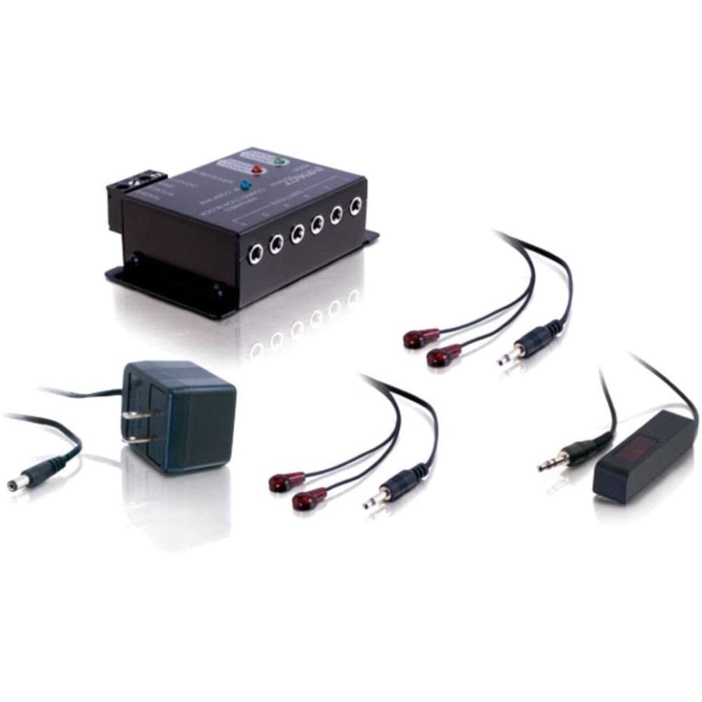 C2G Infrared Remote Control Repeater Kit - Repeater kit for remote control - black MPN:40430