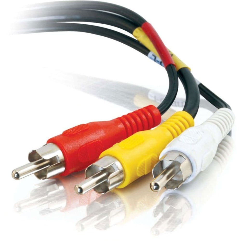 C2G 12ft Value Series Composite Video + Stereo Audio Cable, 40449 MPN:40449