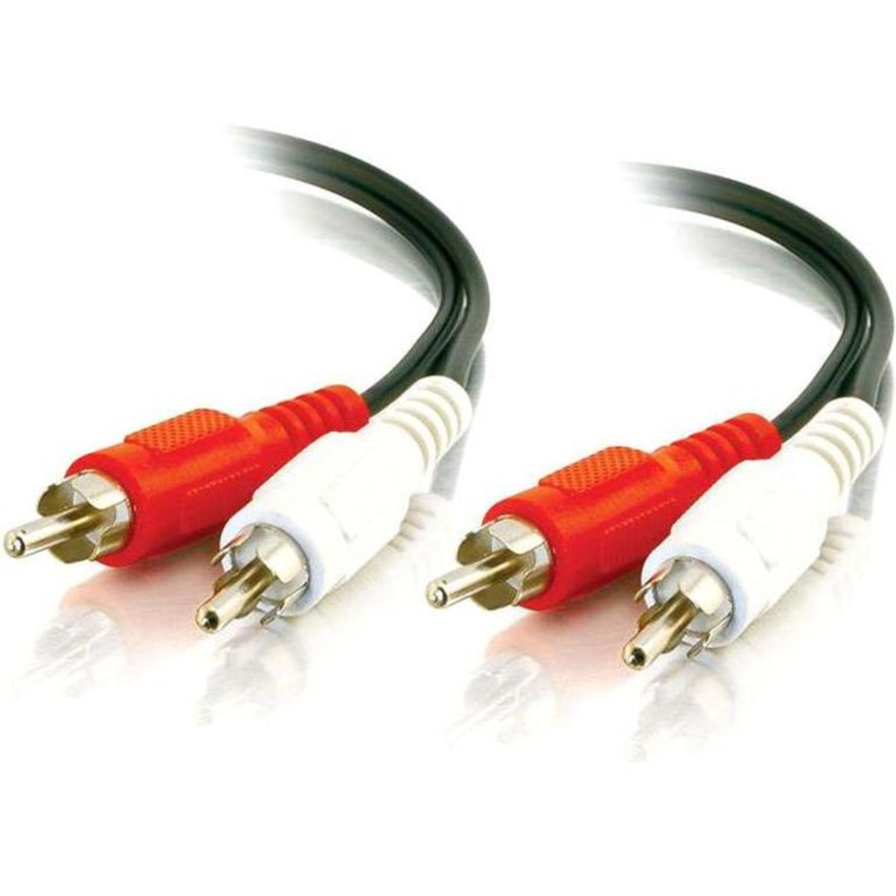 C2G 12ft Value Series RCA Stereo Audio Cable - RCA - RCA - 12ft MPN:40465