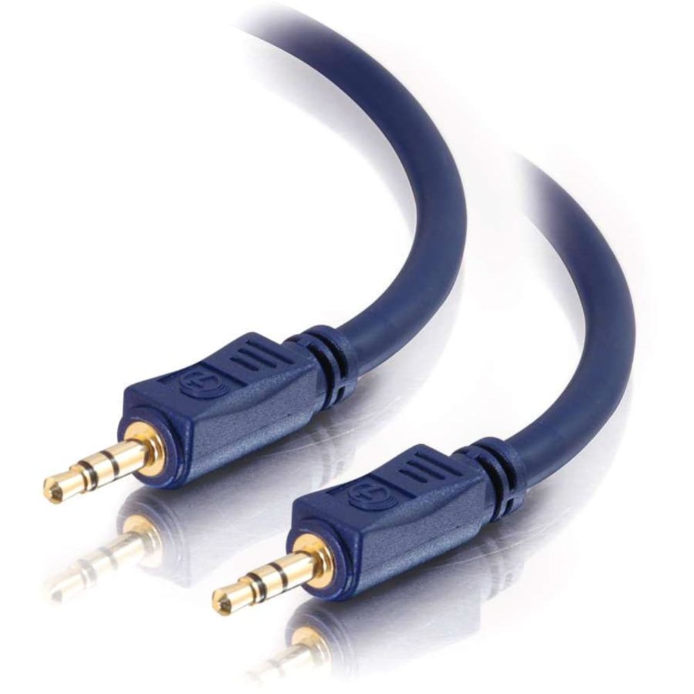 C2G 12ft Velocity 3.5mm M/M Stereo Audio Cable, 40603 MPN:40603