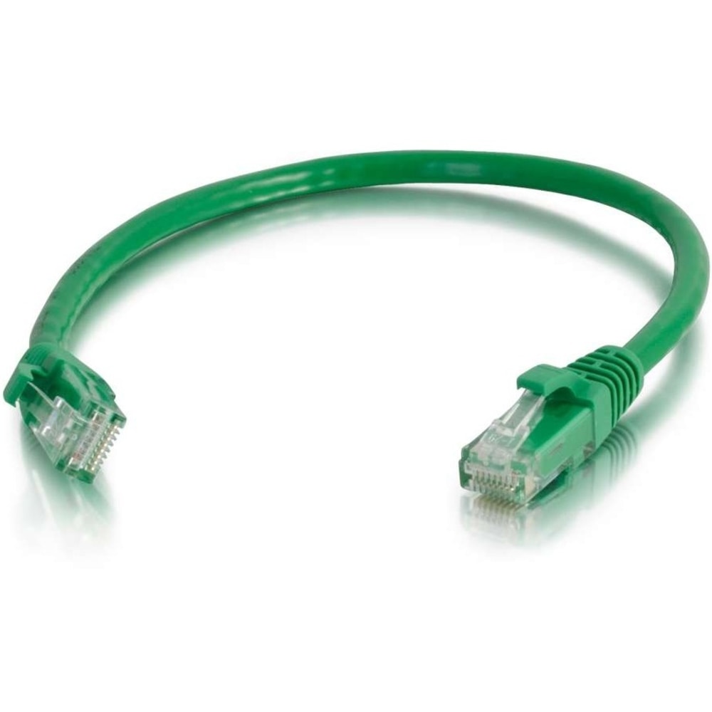 C2G-4ft Cat5e Snagless Unshielded (UTP) Network Patch Cable - Green MPN:00411