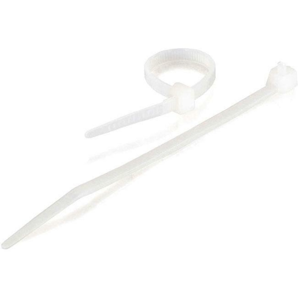 C2G - Cable tie - 1 ft - natural (pack of 100) MPN:43035