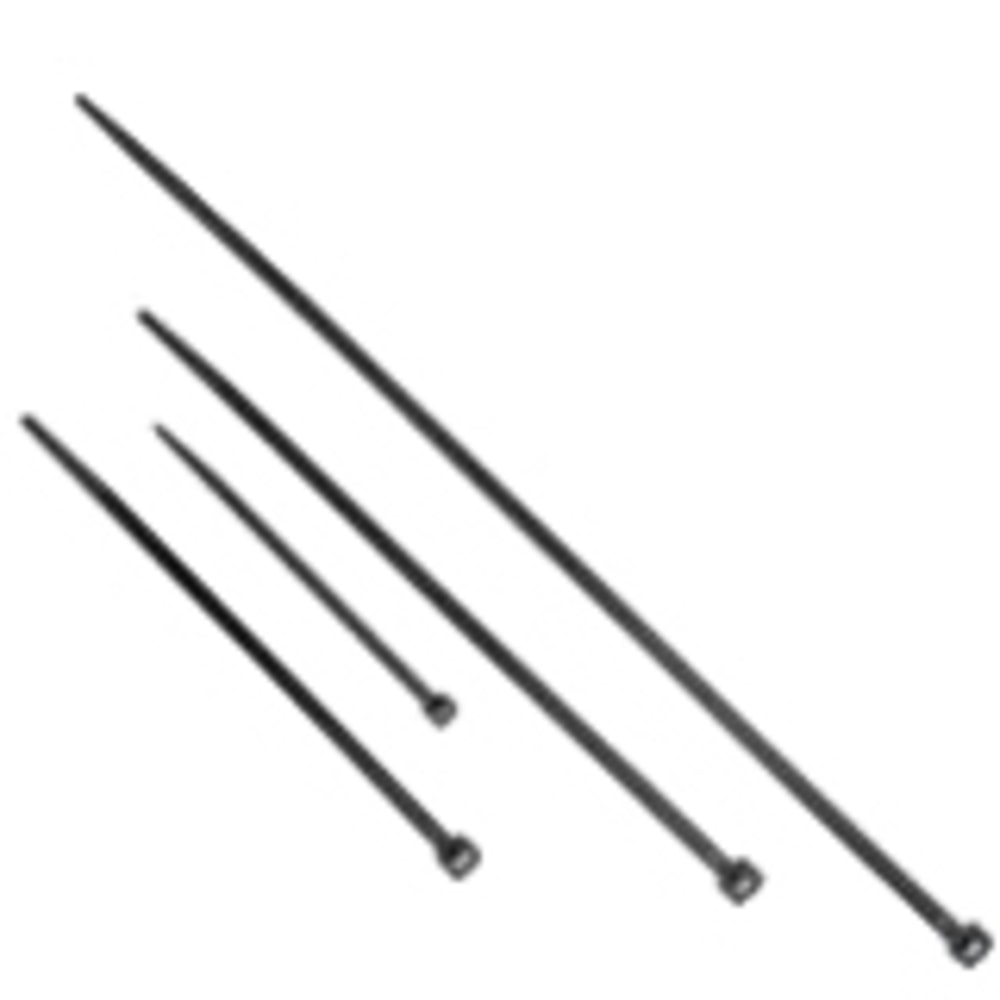 C2G 6in Releasable/Reusable Cable Ties - Black - Cable Tie - Black - 6in Length - 50 Pack MPN:43221