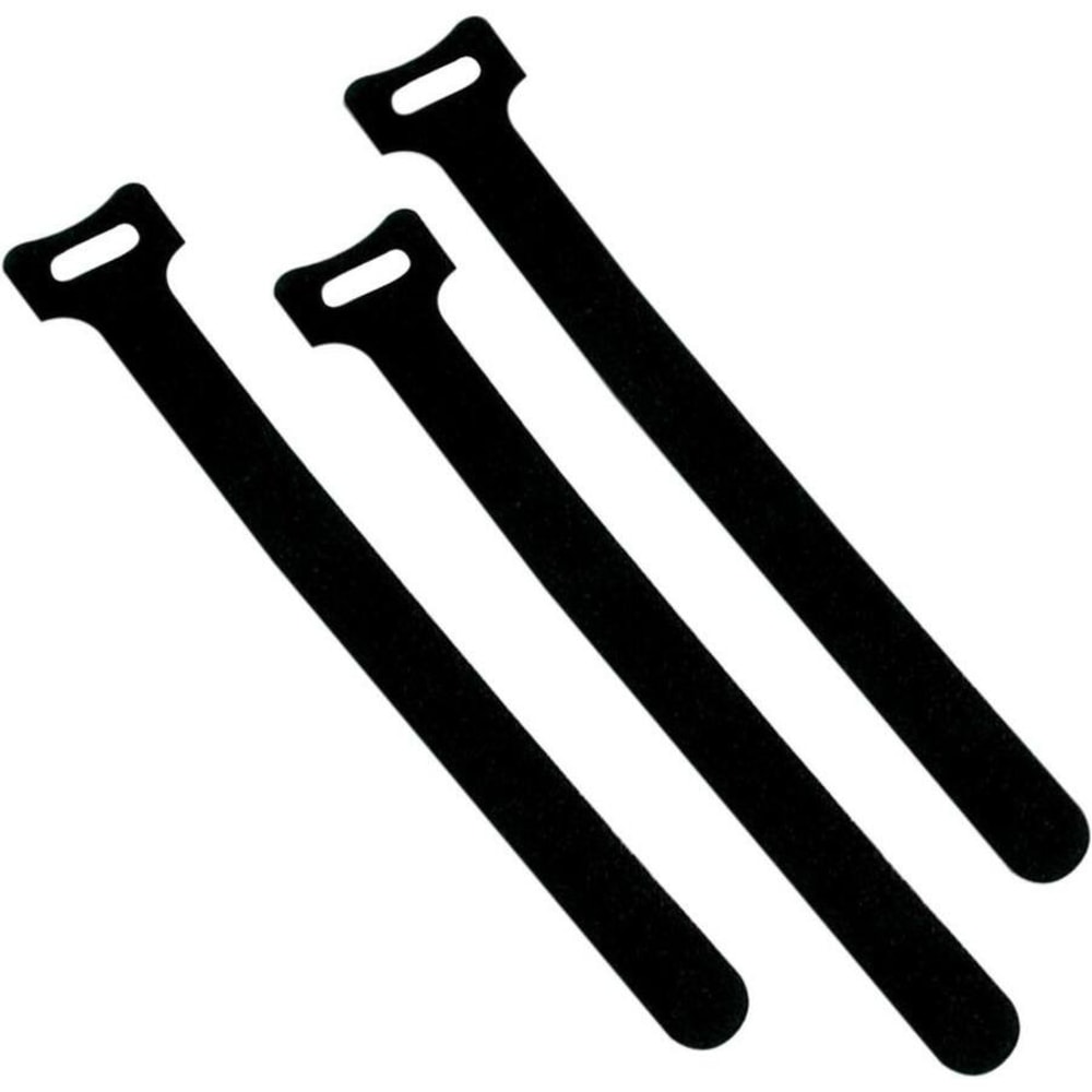 C2G Cable Wraps - Black - Cable Wrap - Black - 1.1in Diameter - Nylon - 50 Pack MPN:43231