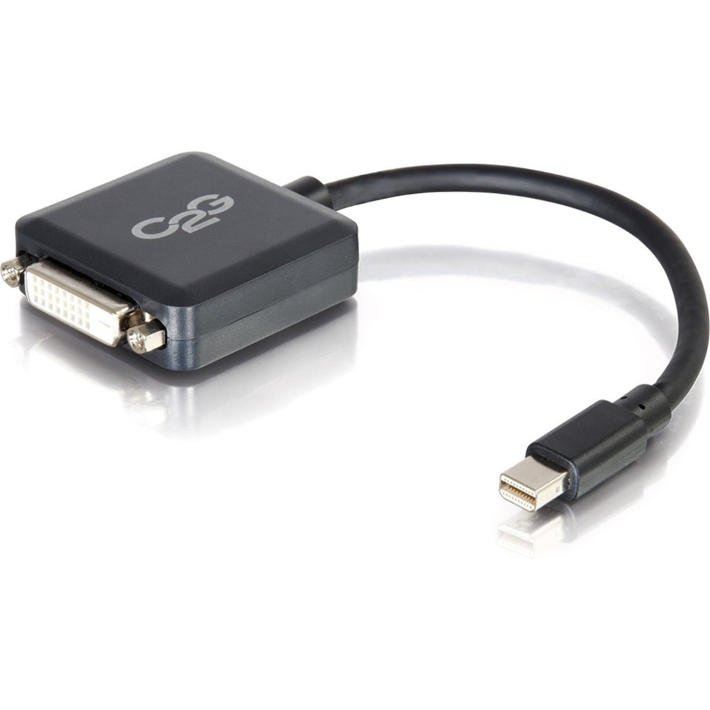 C2G Mini DisplayPort to DVI Adapter - M/F - DVI/Mini DisplayPort - 54311 MPN:54311