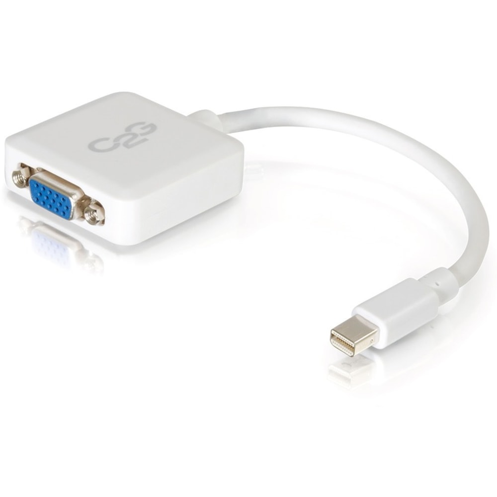 C2G Mini DisplayPort to VGA Adapter - M/F - Mini DisplayPort/VGA - 54316 MPN:54316