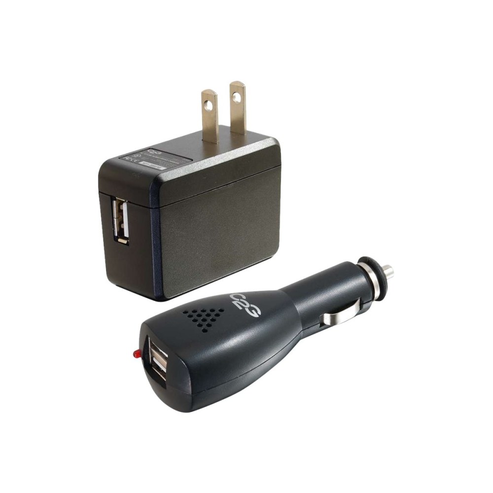 C2G Ac And Dc To Usb Travel Charger Bundle, 22330 MPN:22330