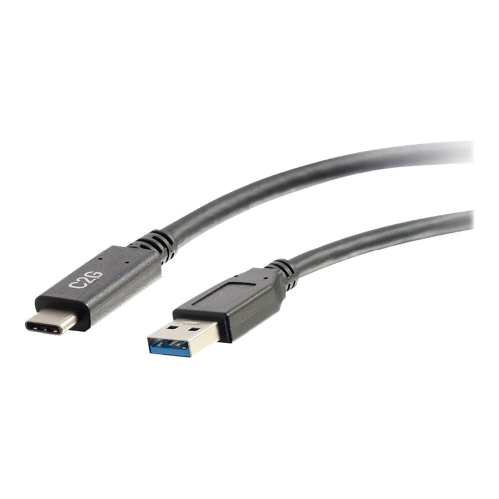 C2G USB-C to USB-A 3.2 Gen 1 (5Gbps) Cable M/M, 3ft, Black MPN:28831