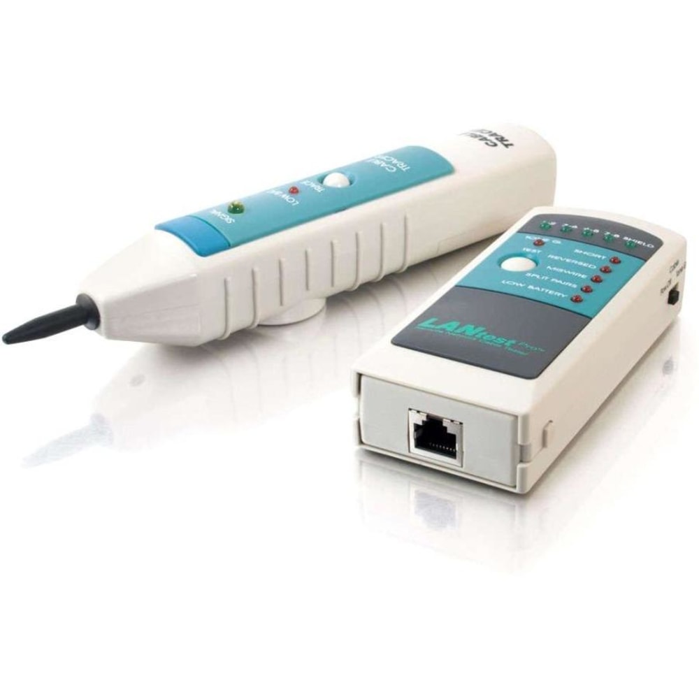 C2G LANtest Pro Remote Network Cable Tester with Tone and Probe MPN:26847