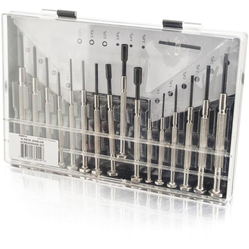 C2G 16-piece Jeweler Screwdriver Set MPN:38014