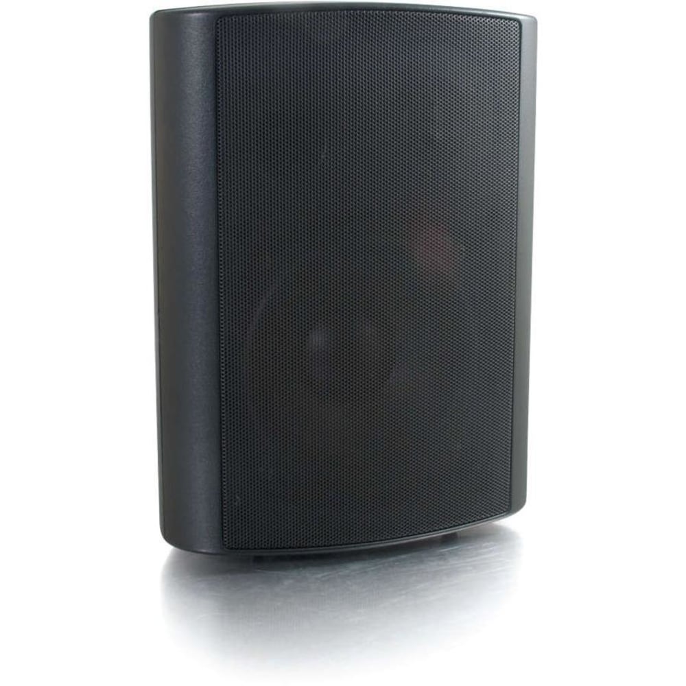 C2G Cables To Go 5in Wall Mount Speaker - Black (Each) - 5in Polypropylene Woofer - 1in Silk Tweeter - 100 Hz to 20 kHz - 8 Ohm MPN:39905