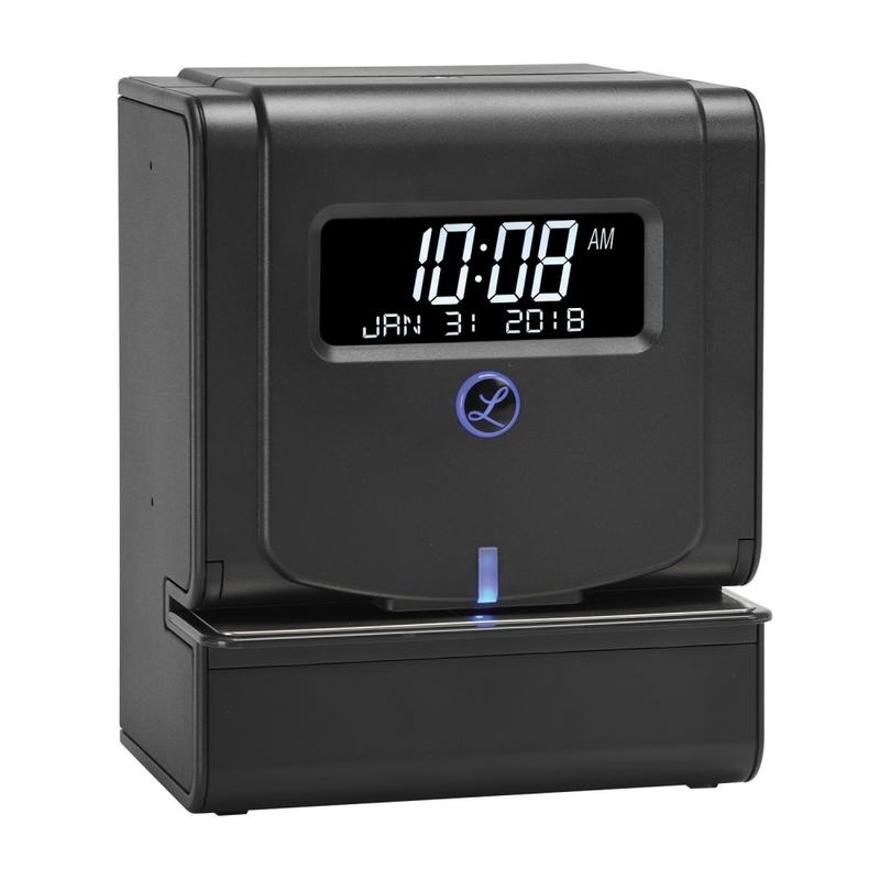 Lathem 2100 HD Heavy-Duty Thermal Print Time Clock, Gray MPN:2100HD