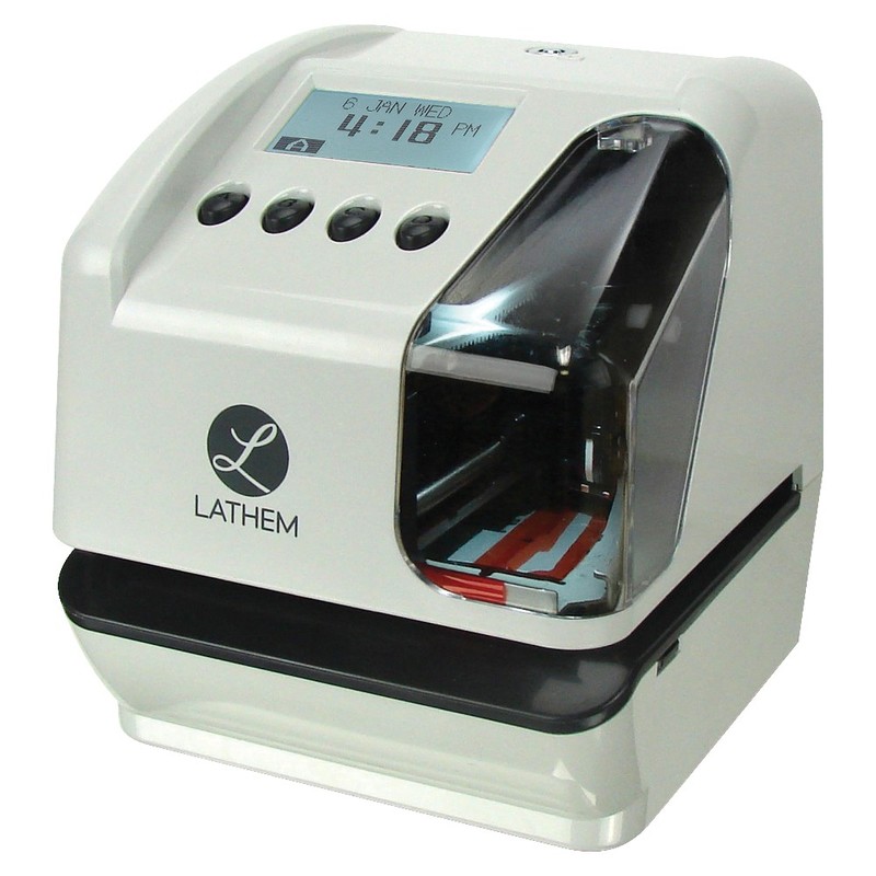 Lathem LT5 Electronic Time and Date Stamp - Card Punch/Stamp - Digital - Time, Date Record Time MPN:LT5000