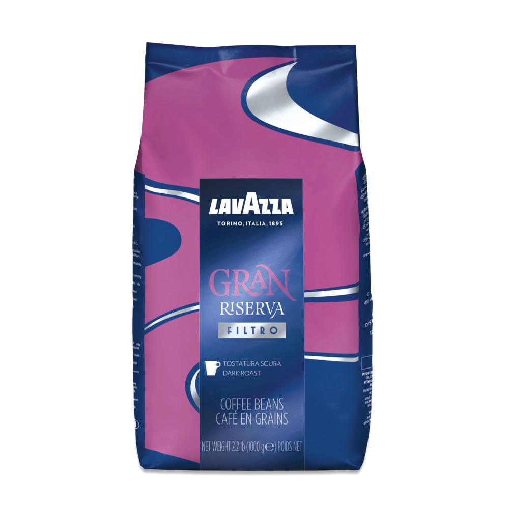 Lavazza Gran Riserva Whole Bean Coffee, 32 Oz MPN:3454