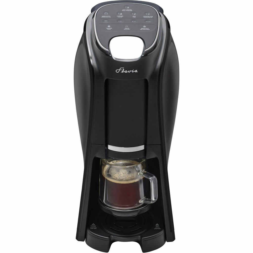 Flavia Aroma Brewer - 5.30 fl oz - Single-serve - Black - Plastic Body MPN:18001474