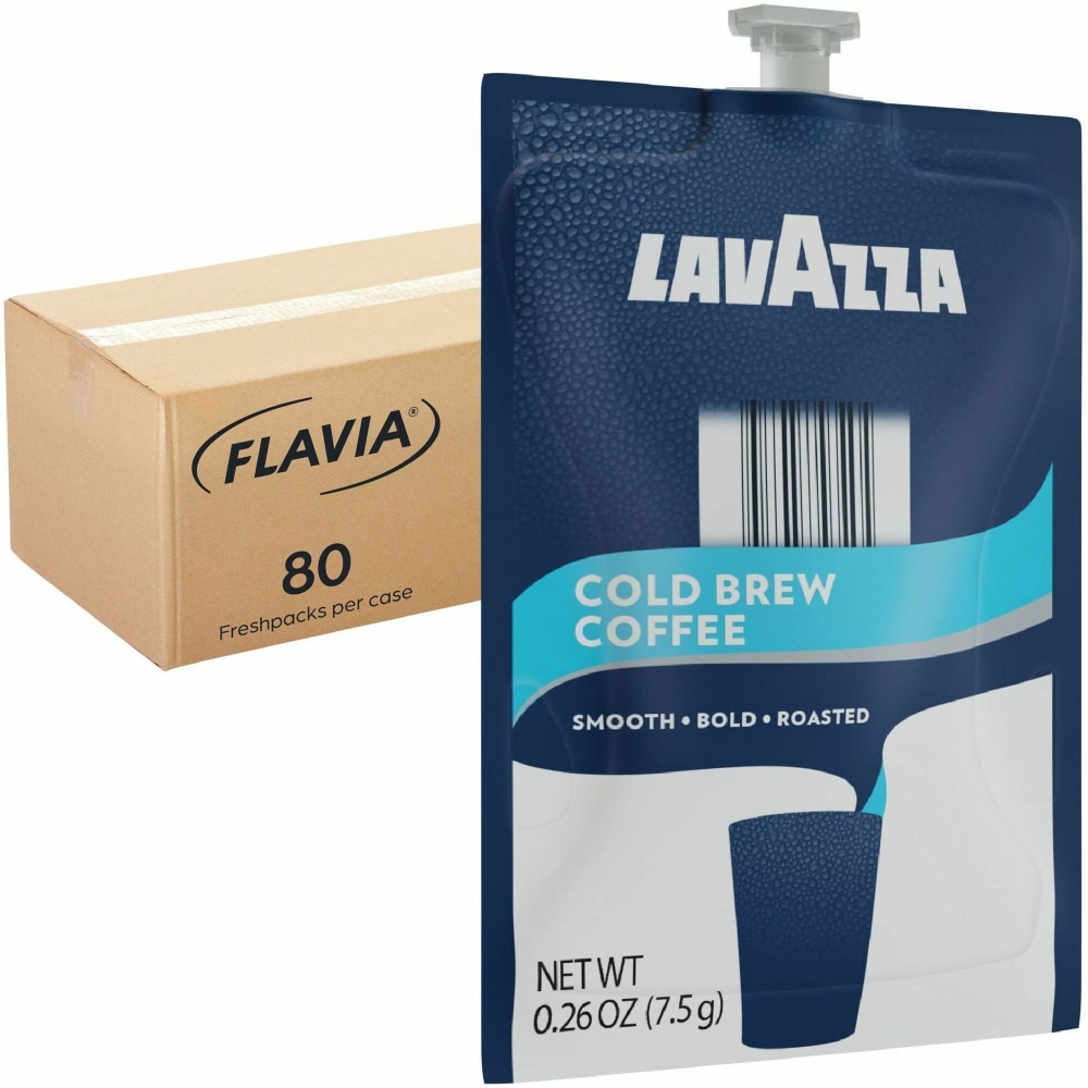 Lavazza Freshpack Cold Brew Coffee, Flavia Creation 600 with Chill Module, 80 Count - 48059 MPN:48059