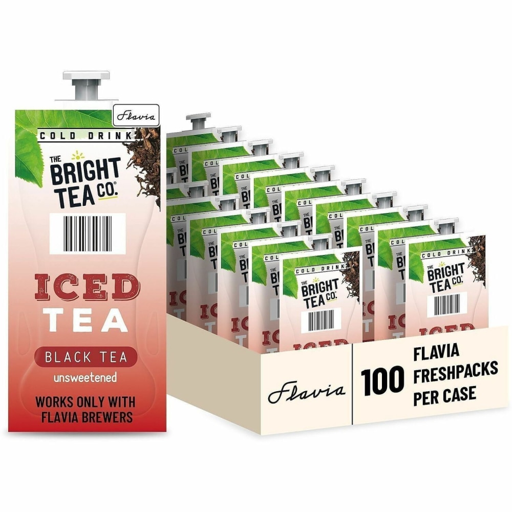The Bright Tea Co. Unsweetened Iced Black Tea Freshpack MPN:48047