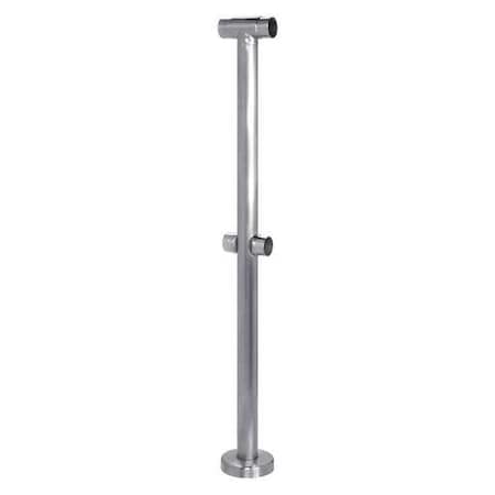 Double Line Guardrail Post Center, SS MPN:49-D134/4